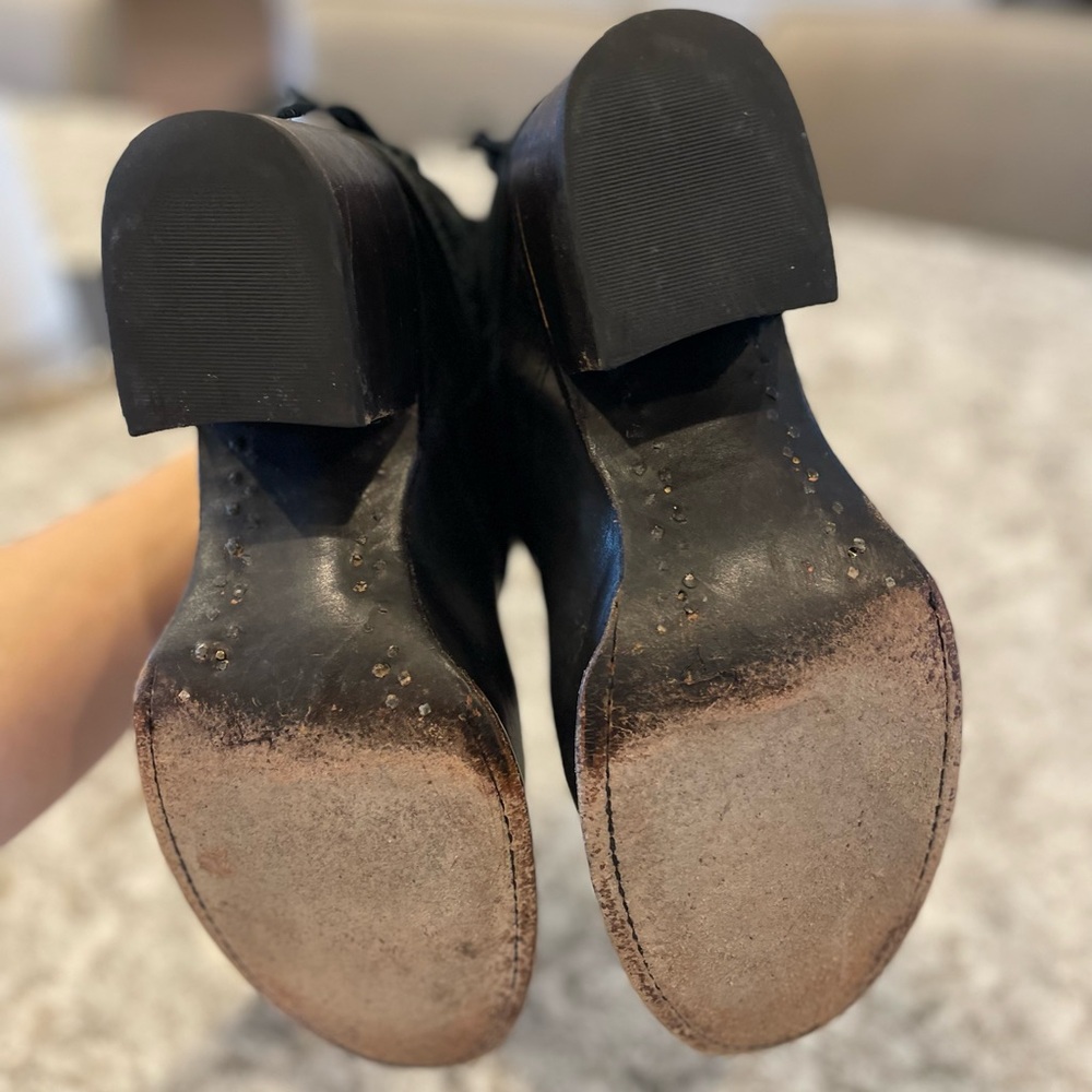 Freebird Black Leather Ankle booties - discontinued Casey - Picture 5 of 11